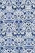 Buggy Liner for Pushchair - Betty Bramble Loddon Liberty Art Print (Navy Blue) - Universal Padded Stroller Liner for Boys and Girls
