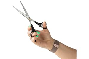 Mikki Dog, Cat Coat Grooming Scissors - Pet Shears - For Short, Medium and Long Fur Hair - Large