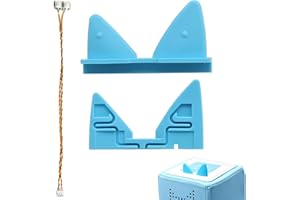 NUOGELIYA Sostituzione per toniebox Cavo Cavo Incluso Tasti Elettronici Sostituzione Orecchie (Blu+Cavo)