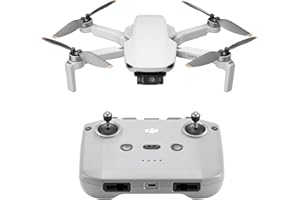 ‎DJI DJI Mini 4K, dron z kamerą 4K UHD dla dorosłych, mniej niż 249 g, 3-os. gimbal, transmisja wideo 10 km, autom. powrót, odporność na wiatr, 1 akumulator dla maks. czasu lotu 31 min., inteligentny lot