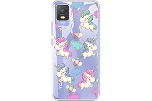 Auotu Soft TPU Silicone Case Cover for TCL 403 Smartphone (Mode 12)