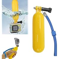 Brain Freezer JoJo Handheld Stick Float Floating Grip, Monopod for Sjcam Gopro, Xiaomi Yi Sports Action Camera (Yellow)