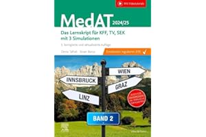 MedAT 2024/25 - Band 2: Das Lernskript für kognitive Fähigkeiten und Fertigkeiten, Textverständnis und sozial-emotionale Kompetenzen (inkl. manuelle ... Human- und Zahnmedizin (mit Videotutorials)