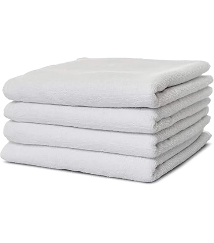 Carenesse 4er Handtücher Set 50 x 100 cm grau I Premium Hotelqualität