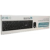 Bugatek Bgkms 2.4ghz 1600DPI Kablosuz Klavye + Mouse Set