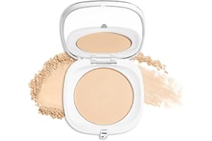 NÉO MAKE UP NEO MAKE UP Puder - Transparent Kompaktpuder mit Spiegel & Puderpinsel - Intense Serum Satin Pressed Powder - Gesichts-make-up - Beauty Glow Up - Compact Powder with SPF30 - Soft-Focus-Effect – 10g