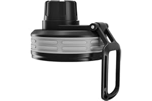 BeMaxx Accessori per Tappi di Ricambio Bottiglie Active Flask Wide Mouth e Bamboo: Coperchio di Ricambio Coperchio di Ricambio Senza BPA a Prova di perdite