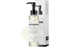 DearKlairs Sanftes schwarzes, frisches Reinigungsöl, eine leichte und streichfähige Textur, nur 6 Zutaten (5,07 Fl Oz)