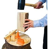 Brandhout Aanmaakhout Splitter, Wood Splitter, Handmatige Log Splitter Brandhout Divider Handmatige Splitting Tool Hw