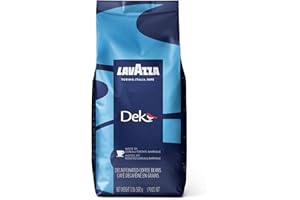 ‎LAVAZZA Lavazza Kaffee DEK, Decaf Espresso, Ganze Bohnen Entkoffeiniert, Koffeinfrei, 500g