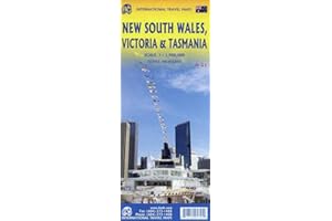 New South Wales, Victoria & Tasmania (2021): ITM Travel Reference Map