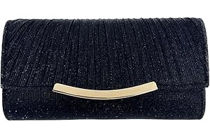 XFSRG Sac de Soirée Femme Pochettes et Clutches Femme Elegant Clutch Avec Chaîne Caba Sacoche pour Mariage Fete Bal Voyage