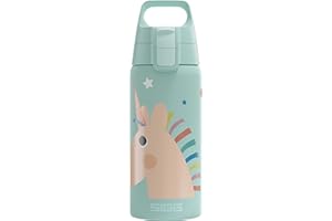 ‎SIGG Sigg - Isolierte Trinkflasche Kinder - Shield Therm ONE - Für Kohlensäurehaltige Getränke Geeignet - Auslaufsicher & Leicht - BPA-frei - 0,5L