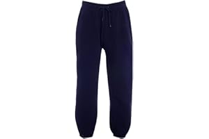 NY Deluxe Edition Pantalon de jogging surdimensionné pour garçons et filles Unisexe Taille 7-13 ans