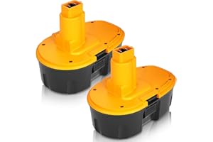 2 Pieza 4.5Ah DC9096 Repuesto para Dewalt Batería 18V NI-MH Compatible para Dewalt Batería DE9098 DE9095 DE9096 DE9039 DW9096 DW9095 DW9098 DE9503 DC9098 Catastro