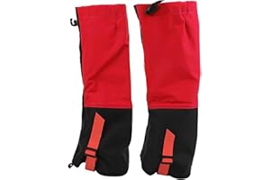 Alomejor Polainas de Senderismo, 1 par, Impermeables, para niños, Desierto, a Prueba de Arena, para Zapatos, Polainas, Polainas, para Botas, para Caminar/Montar a Caballo