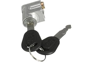 HONFITAT Interruttore Di Accensione Blocco Di Sicurezza Della Batteria Per Moto Scooter Elettrico Moto + 2 Tasti