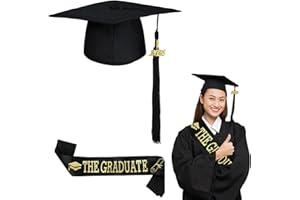 Mino Plus Graduacion Birrete,Banda y Birrete de Graduación Faja,2025 Graduacion Birrete,Ajustable birrete graduacion adulto,Banda y birrete de graduación para la ceremonia de graduación para bachelor