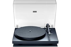 Pro-Ject Debut III ręczny gramofon (odbiornik MM Ortofon OM 5E, ramię tonowe Pro-Ject 8,6”) matowo-czarny