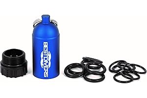 Best Divers AI0585 Bombolina O-Ring Rubinetteria Sub, 12 O-Ring Bombola