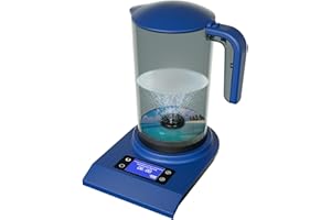 GOSOIT Generador de botellas de agua de hidrógeno Máquina para hacer agua ionizada Jarra de agua de hidrógeno con tecnología SPE y PEM 2000 ml/70 oz