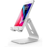 Hobimtek HT-50 Al&uuml;minyum Telefon Standı Tutucu Aşağı Yukarı Hareketli iPhone ile Uyumlu Galaxy Huawei Xiaomi