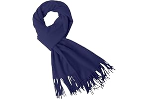 Fjquamitix Women Cashmere Scrarf, Ladies Scarves Pashmina Shawls and Wraps Winter Large Soft Warm Scarf Blanket with Tassel Gifts for Her