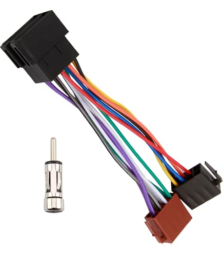 thumbnail image 2 of ISO Wiring Harness Connector 16 Pin Car Stereo Radio Wire Harness ISO Adapter Cable Lead Loom Plug For VW Ford Fiesta Focus Tiguan Golf Polo BMW Jetta Passat C-Max S-Max Mondeo Transit 2 of 11