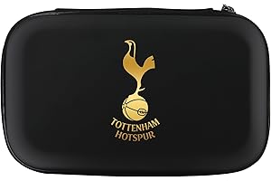 DARTS CORNER Officially Licensed Tottenham Hotspur Darts Case | Tottenham FC Spurs Darts Wallet | Multiple Designs Available. (Gold Crest)
