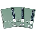 Cambridge Jotter, A5 Notebook, Wirebound, Lined, 200 Page, Pack of 3, green