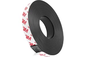 QOMJUFA adesivi magnetici, adesivi magnetici forti 3M con adesivo, adesivi magnetici flessibili