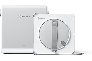 ECOVACS WINBOT W2S OMNI Robot Lavavetri con Stazione Multifunzione, Pulizia Intelligente da Bordo a Bordo con TruEdge™, Ricarica Durante l'uso, Nebulizzazione a 3 Ugelli, Protezione a 12 Livelli