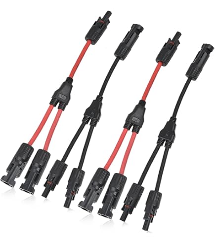 Connecteurs Solaires MC4 SEKI - 2 Pièces Pour Panneaux Photovoltaïques - Anti-UV Et Auto-Verrouillage