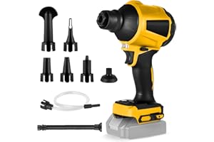 HONEYHOUSE Soplador de batería para Dewalt Batería de 20 V, batería de soplador de hojas compatible con batería Dewalt 20 V, soplador de hojas inalámbrico para el cuidado del césped, soplado de hojas, limpieza