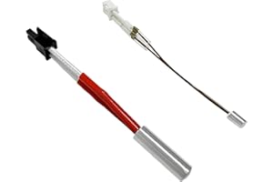 3DPLADY Thermistor 100K NTC B 3950 ± 1% apto para Heatblock V5 p. ej. Anycubic I3 Mega Set de 2
