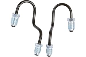 FLYDIDA 1K0611763E 2 Stück Bremsleitung Hinten, Bremsschlauch Hinten, Bremsleitung Rohr hinten Satz Ersatz für 2003-2013 A3 8P TT 8J Golf Mk5 Mk6 4120001 4120002 1K0611763F 1K0611764L 1K0611764M