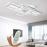YRHome 72 W dimbare plafondlamp moderne plafondlamp met afstandsbediening ultraslim hallamp woonkamer slaapkamer zilver YRHome 72 W dimbare plafondlamp moderne plafondlamp met afstandsbediening ultraslim hallamp woonkamer slaapkamer zilver