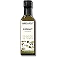 HESTHETIC - Virgin Cold Pressed Coconut Oil | 100ml | 100% Pure & Natural | Oil for Hair, Skin, Massage, Oil Pulling & More | Glass Bottle