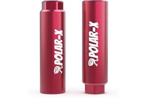 VOLO.FREEDOM TO FLY Volo Polar-X Bike Pegs per 3/8 pollici Solidi Assi BMX Accessori Poggiapiedi Anteriore Posteriore Strada Stunt Lega di Alluminio Antiscivolo Leggero Bicicletta Bambini Ciclismo Scooter