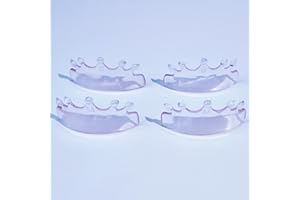 PERMANIA Lash Lift Pads, Silicone Lash Lift Shields, 4 Pcs Eyelash Perming Pads Size S & Size M for All Eye Shapes (Pink)