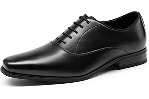 Bruno Marc Scarpe Oxford Uomo Eleganti con Lacci, Punta Liscia E Suola Morbida, per Business Cerimonie