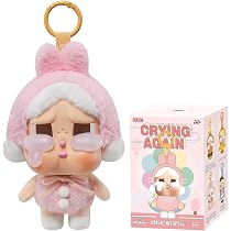 Figurine POP MART Crybaby Cheer UP - 8,6-10,3 Cm - Collection Anime Mignon - Cadeau Créatif