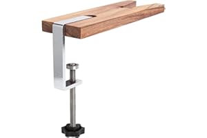 FOLOSAFENAR Banco da gioielliere, banco da lavoro per gioiellieri in ferro leggero, scaffale da scrivania senza foratura, gioiellieri con morsetto a spillo, strumento di lavorazione da banco, per lucidare gioiell