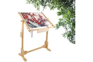 GOTOTOP Marco de suelo, Bastidor de suelo para bordado, Quilting, punto de cruz, bordado, pintura sobre seda, 50 cm/80 cm/100 cm