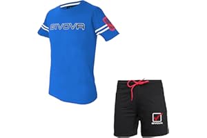 MARBEL Completo Ragazzo Corto Mezza Manica in Cotone GIVOVA Art. 077