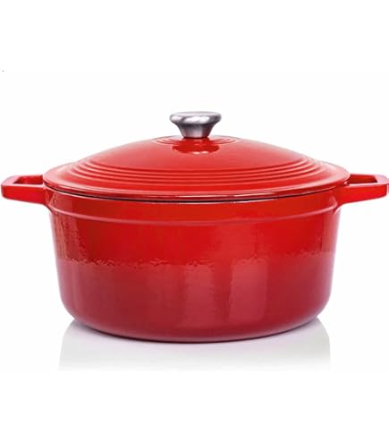 Lot De 3 Mini Cocottes Ovales En Fonte émaillée Baumalu – Couleur Aubergine, Compatibles Induction, Neuves