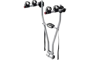 Thule Xpress 2, Porte-vélos de base sur boule d'attelage rapide et facile à utiliser (pour 2 vélos) 76 x 55 x 54 cm, Silver