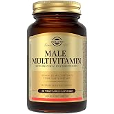 Solgar Male Multiple | Multivitamin with Lycopene | 60 Tablets | Multivitamin &amp; Multimineral Complex for Men &middot; Sugars &amp; Glute