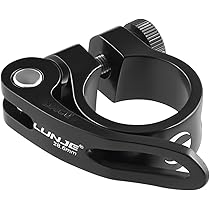 SPEEDWOX Sattelstützenklemme 31,8mm - Aluminium Quick Release Für Rennrad & MTB