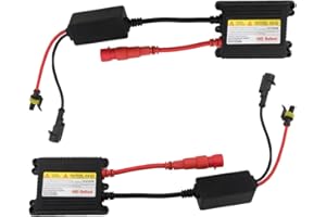 KAIDENGZHE 2pcs Mince Ballast Xenon HID 35W 12V Contrôle électronique Numérique Pour H1 H3 H7 H8 H9 H11 9005 9006 H4 Phare Lampe au Xénon Ampoule